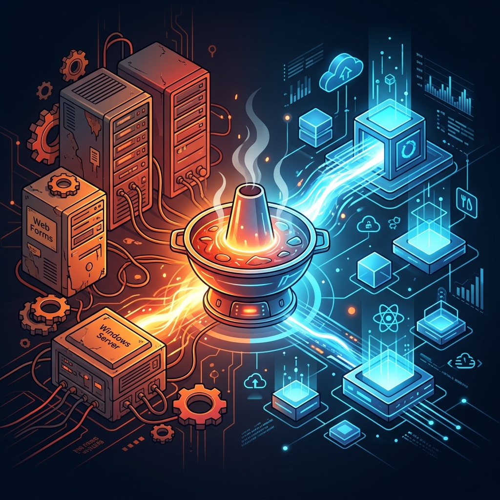 從 Web Forms 到 .NET 10：藉由 AI 工具賦能的火鍋店系統轉生實錄